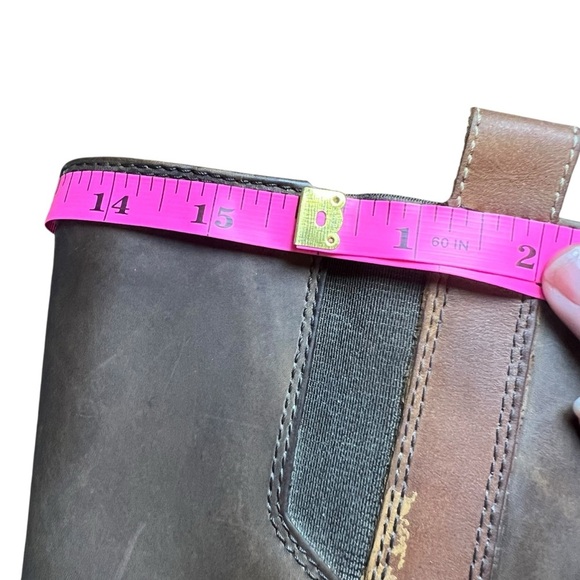 Merrell Captiva Strap Cinnamon Tall Leather Boots Size 7 - Picture 9 of 10